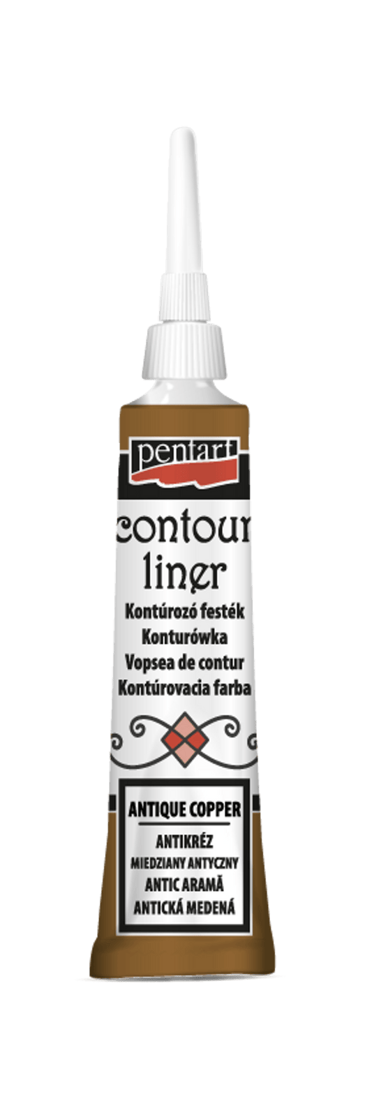 Contour liner 20 ml antique copper