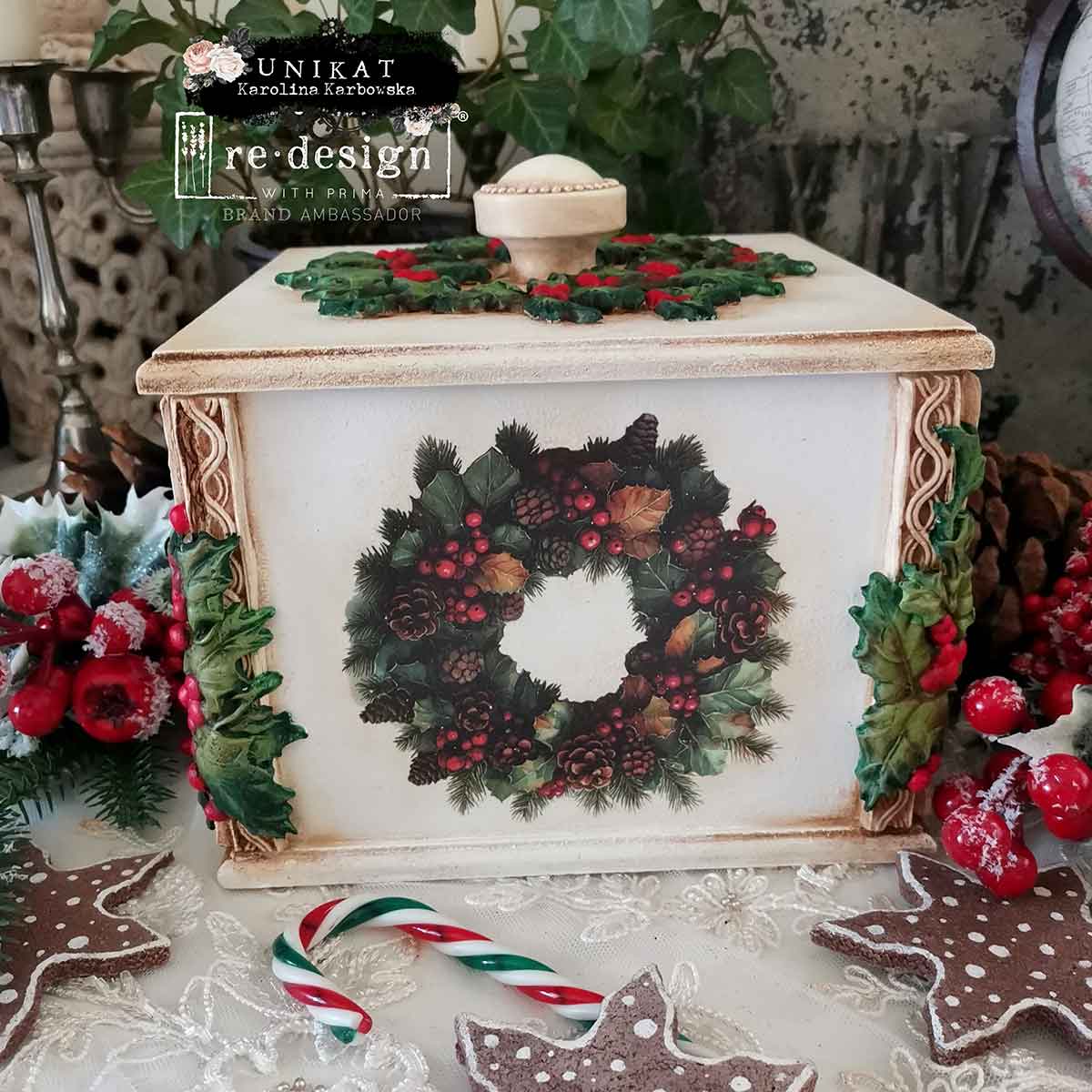 Middy Transfers® – Yuletide Nostalgia – 3 sheets + 1 bonus sheet, 8.5″x11″