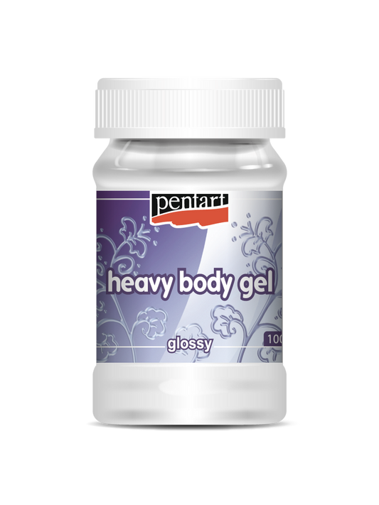 Heavy body gel glossy -transparent- 100 ml