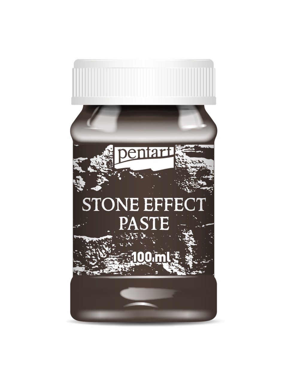 Stone effect paste 100 ml brown granite