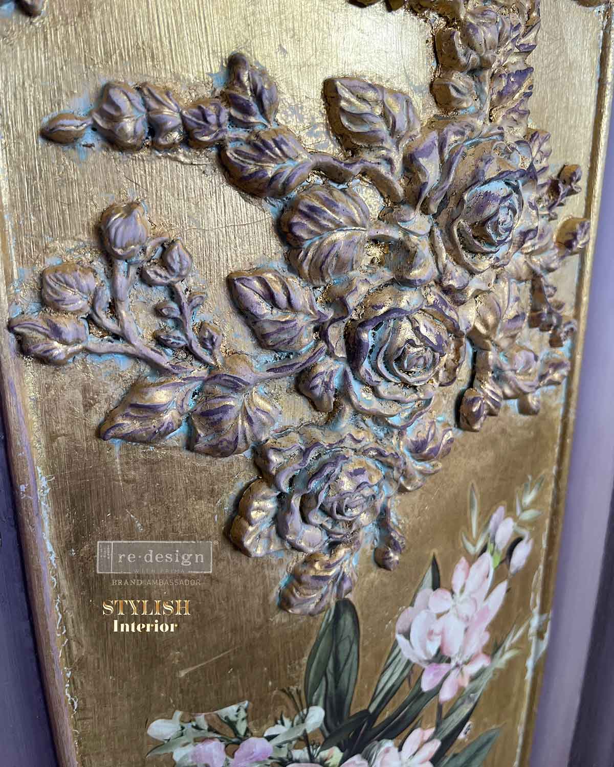 Decor Poly - Velvet Cascade Right
