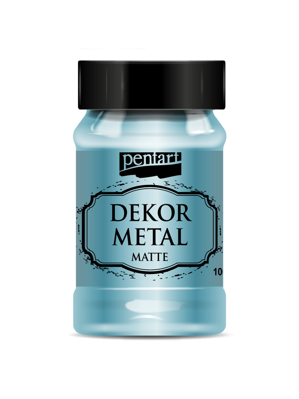 Dekor Metal matte 100 ml turquoise