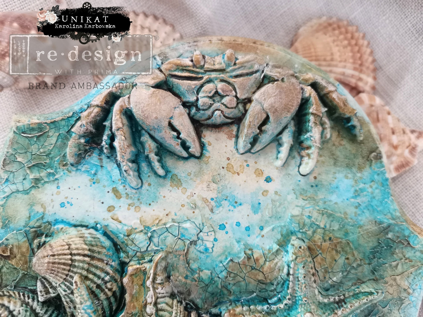 REEF ELEGANCE – 1 PC, 5″X10″X8MM - Decor Moulds - (LIMITED EDITION)