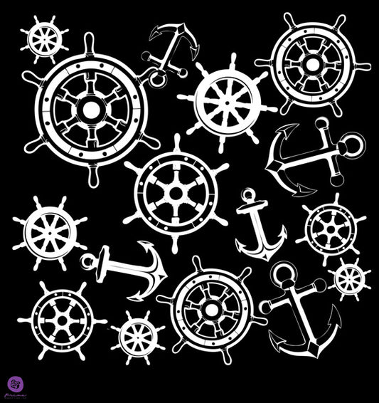 12 X 12 Stencils- Anchor