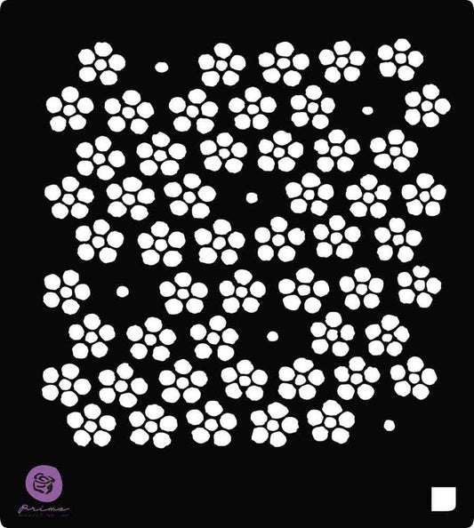 6X6 Stencils – Forget-Me-Nots