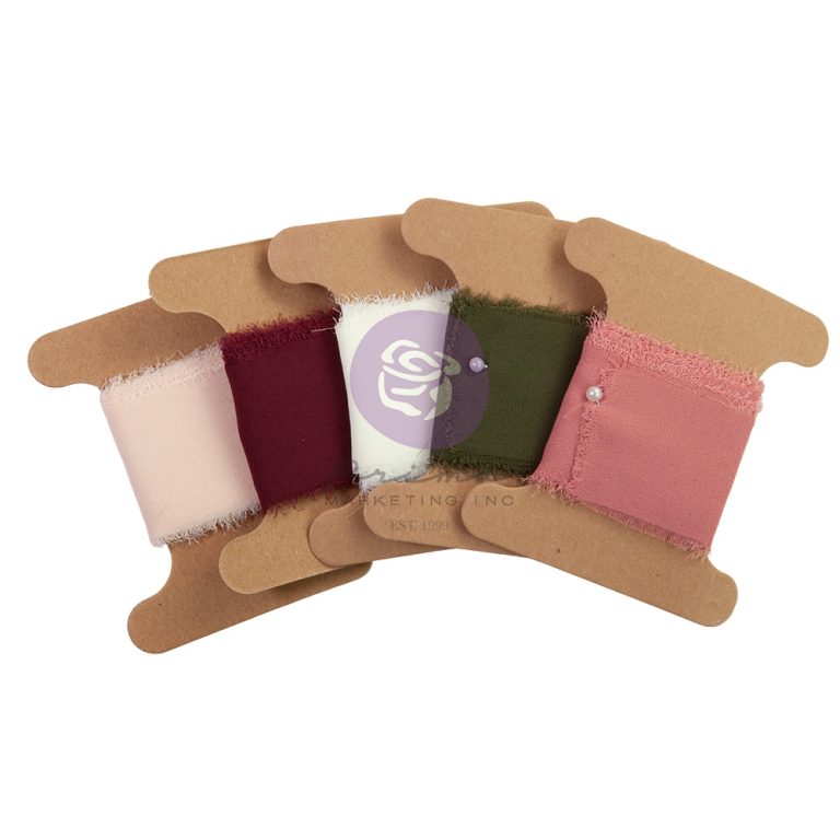 Lost In Wonderland Collection Ribbons – 5 colors x 1 yd each