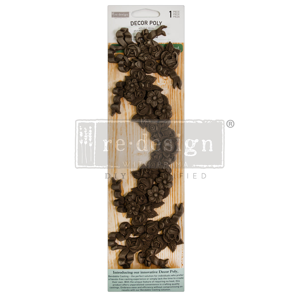 ROYAL DECORUM – 11″X3.3″X0.28″ - POLY DECOR