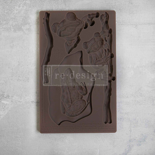 DECOR MOULDS® – FROGGY MEADOW GREENS – 1 PC, 5″X8″X8MM