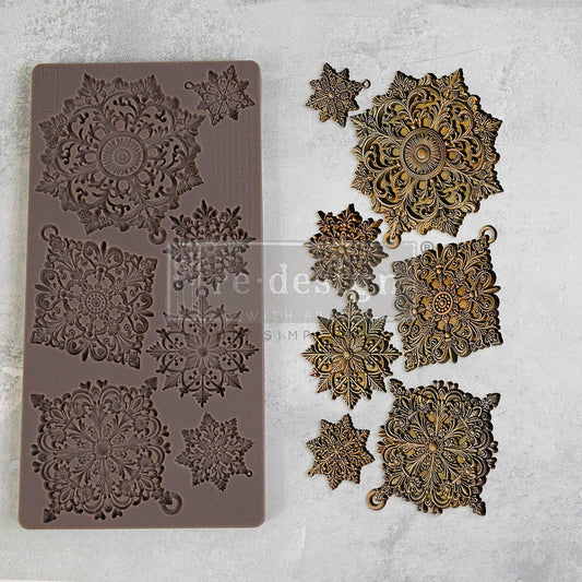 DECOR MOULDS® – DAZZLING ORNATES – 1 PC, 5″X10″X8MM