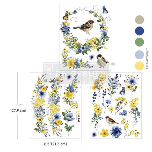 Middy Transfers® - Sunlit Aviary