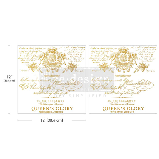 Maxi Transfers® - Queen's Glory