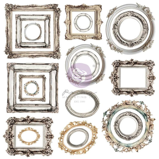 Return To Wonderland Collection Ephemera – Vintage Wonderland Frames – 40 pcs