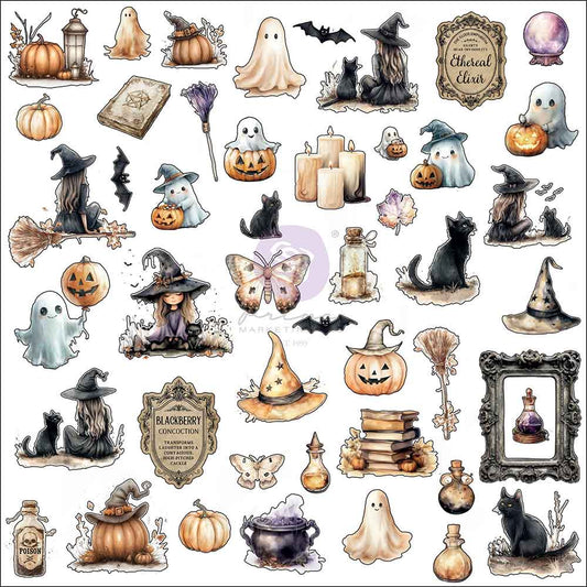 Bewitched Collection Ephemera – Boo-tiful Bits – 94 pcs