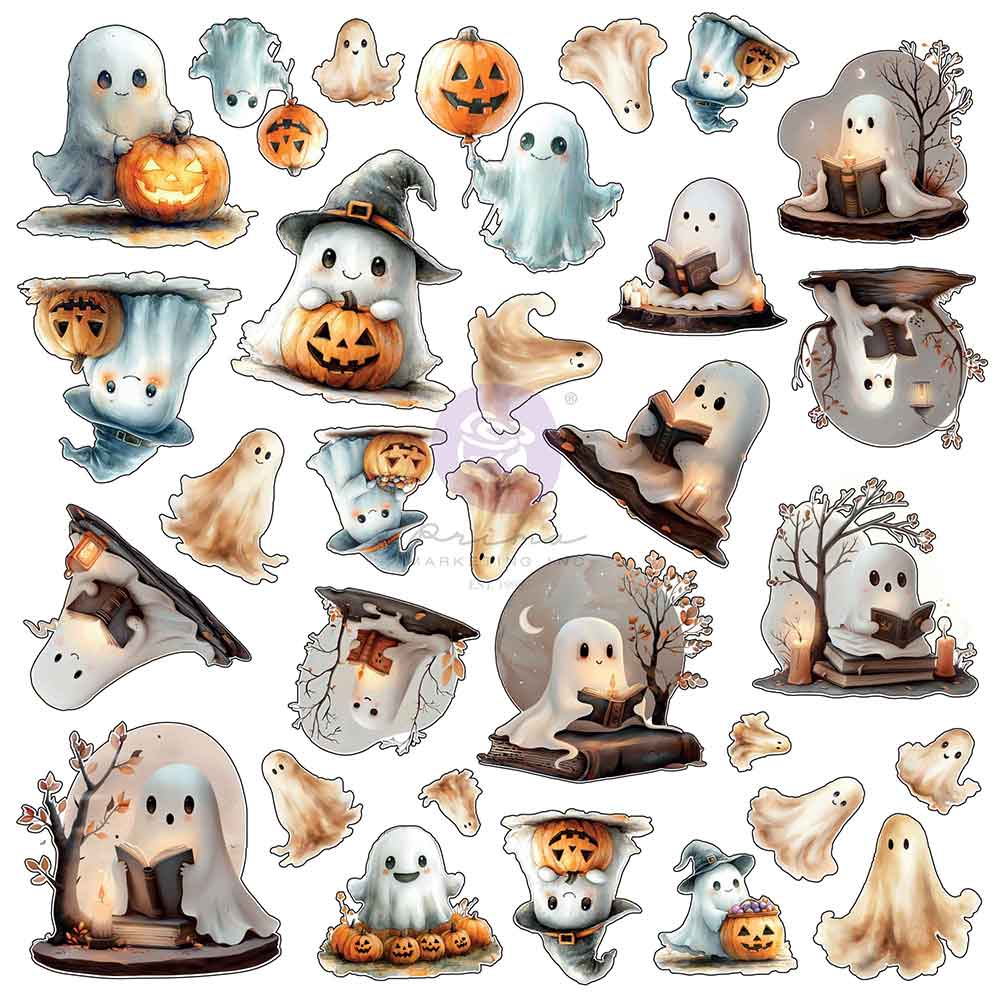 Bewitched Collection Vellum Ephemera – The Boo Crew – 60 pcs