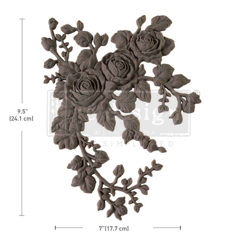Decor Poly - Velvet Cascade Left