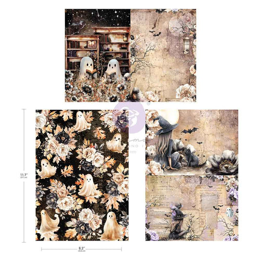Bewitched Collection A4 Decoupage – 3 sheets, 8.3″x11.7″ each