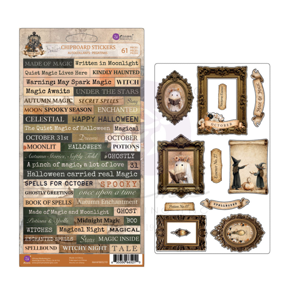 Made of Magic Collection Chipboard Stickers