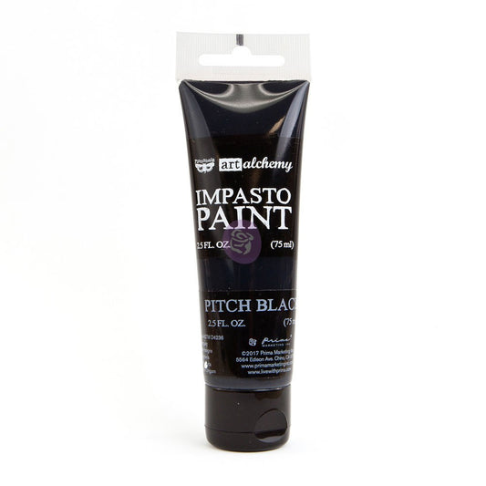 ART ALCHEMY – IMPASTO PAINT – PITCH BLACK