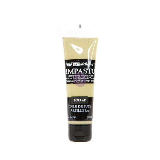 ART ALCHEMY – IMPASTO PAINT – BURLAP