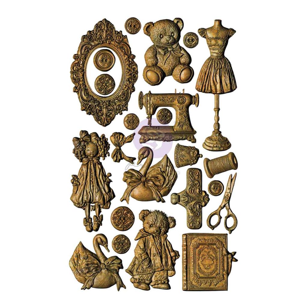 Buttons & Keepsakes Collection Decor Moulds® – – 1 pc, 5″x8″x8mm