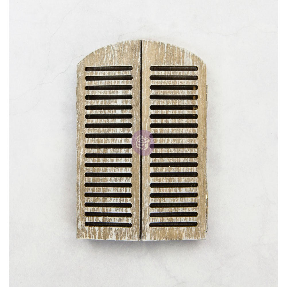 MEMORY HARDWARE – WOOD SHUTTERS