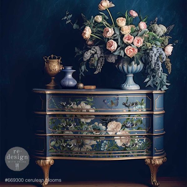 CERULEAN BLOOMS – DECOR TRANSFERS®