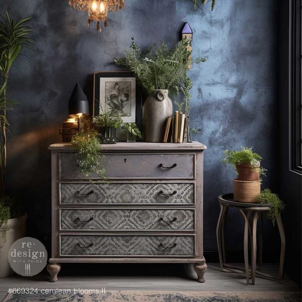 CERULEAN BLOOMS II – DECOR TISSUE