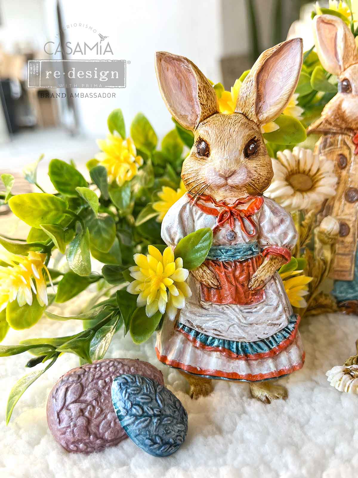 Decor Moulds® – Springtime Bunny – 1 pc, 5″x8″x8mm