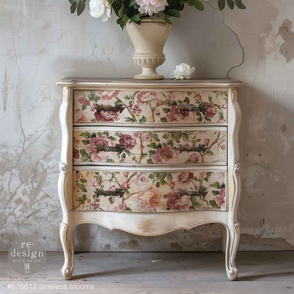 Decoupage Decor Tissue Paper Kacha - Timeless Blooms