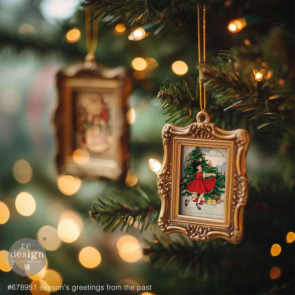 A4 Transfer – Season's Greetings From The Past – 1 sheet, 8.27″x11.69″