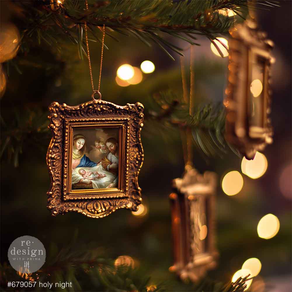 A4 Transfer –Holy Night – 1 sheet, 8.27″x11.69″