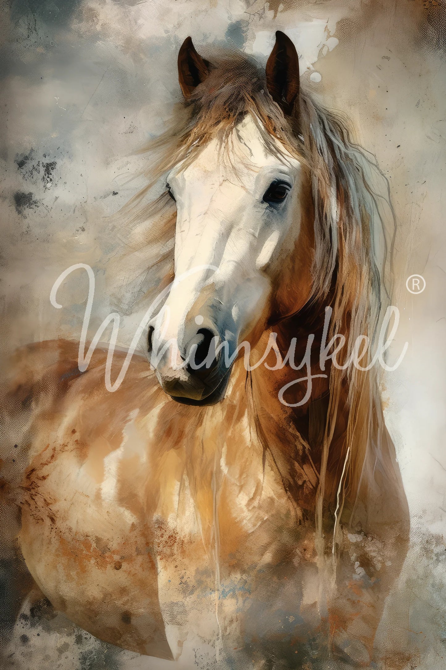 Moonstone Beauty - Decoupage Tissue Paper 21" x 29"