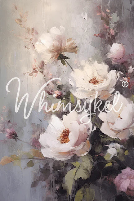 Petal Poetry - Decoupage Tissue Paper   21" x 29"