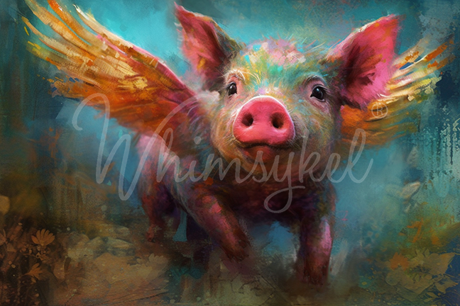 Pigasus - Decoupage Tissue Paper 21" x 29"
