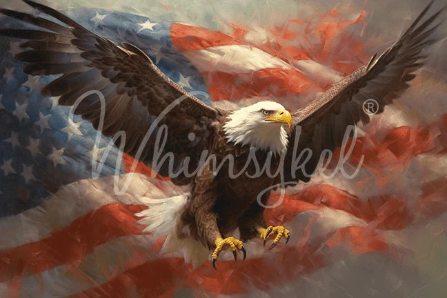 Spirit of Freedom - Decoupage Tissue Paper 29" x 21"