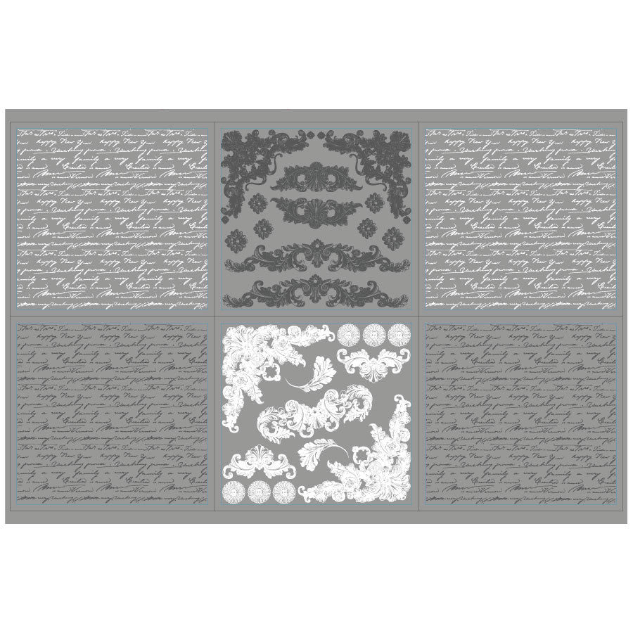 Moments – Large Transfer – 6 X Sheets