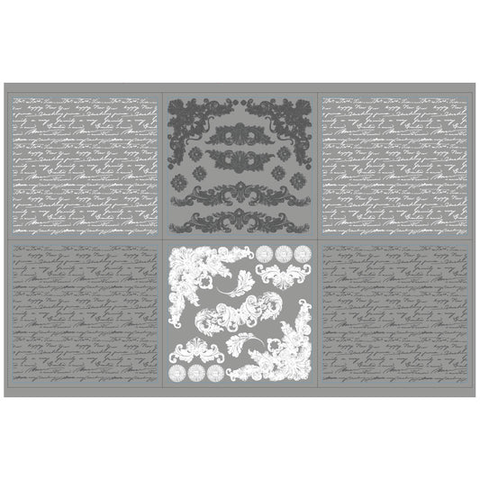 Moments – Large Transfer – 6 X Sheets