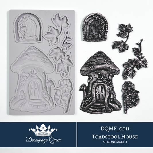 Decoupage Queen Silicone Mould - Garden Fairy - Limited Edition