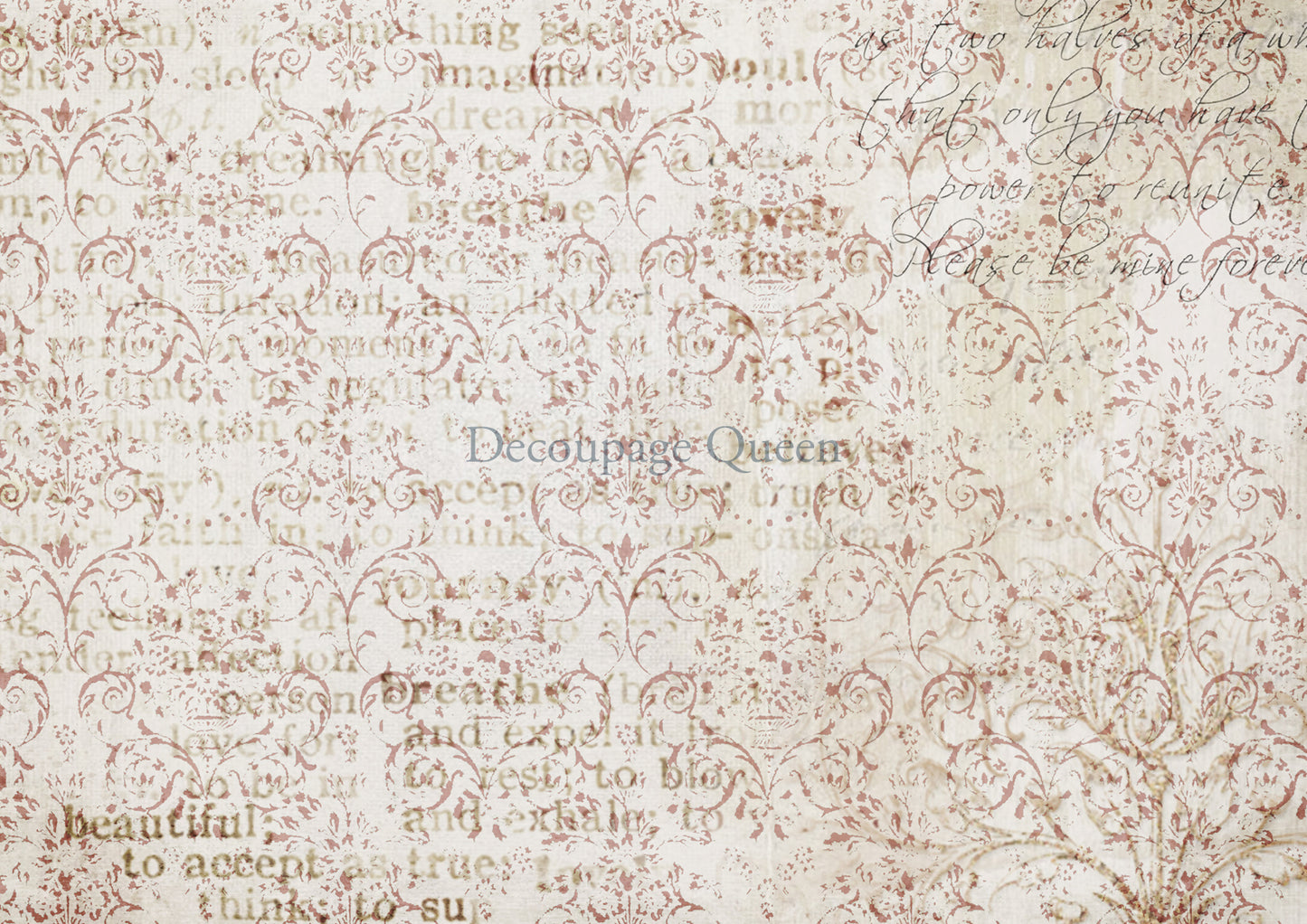 Damask Script Pack by Decoupage Queen