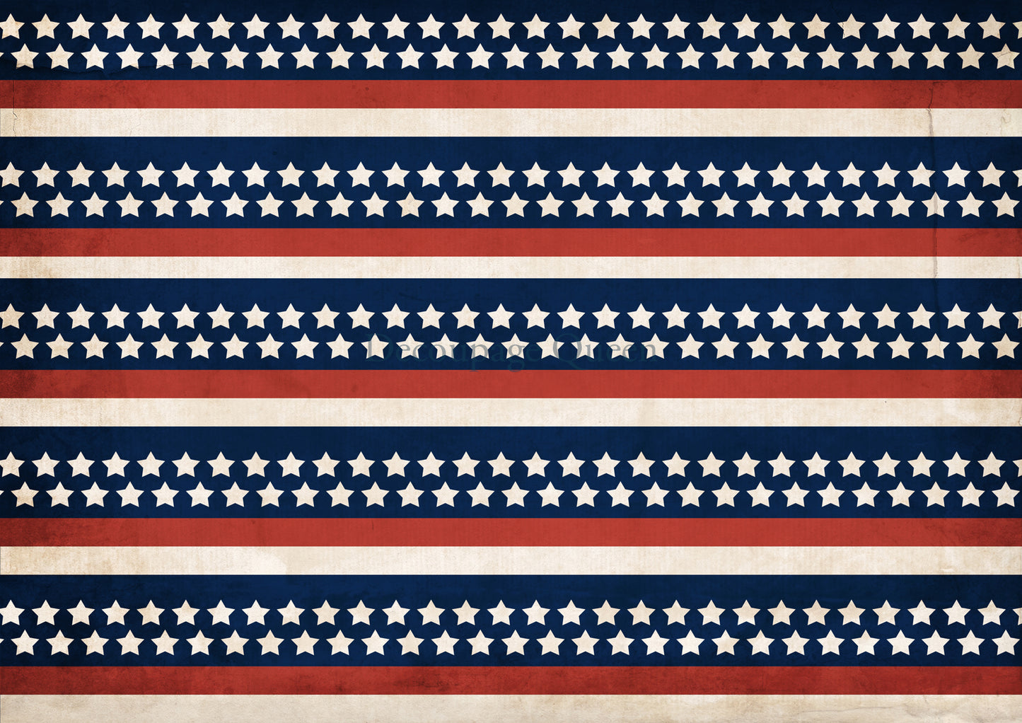 Stars and Stripes by Decoupage Queen