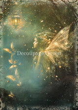 Decoupage Queen Rice Paper - Teresa Rene Art - Fairy Dust