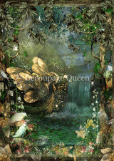Decoupage Queen Rice Paper - Teresa Rene Art - In the Glade
