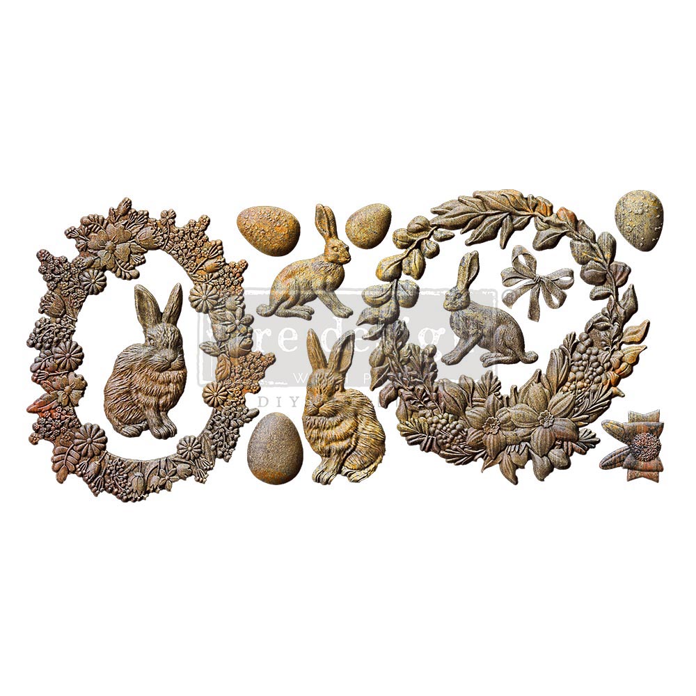 Prima Easter Promo Mould ' Easter Wreaths' LIMITED RELEASE