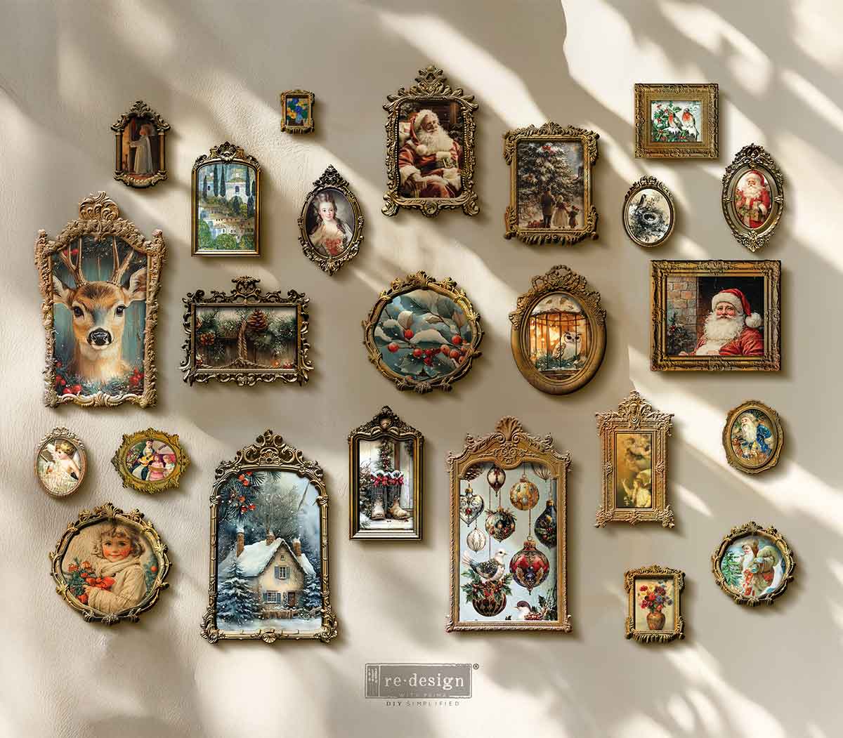 A4 Decoupage – Silent Night Stories– 1 sheet, 8.27″x11.69″