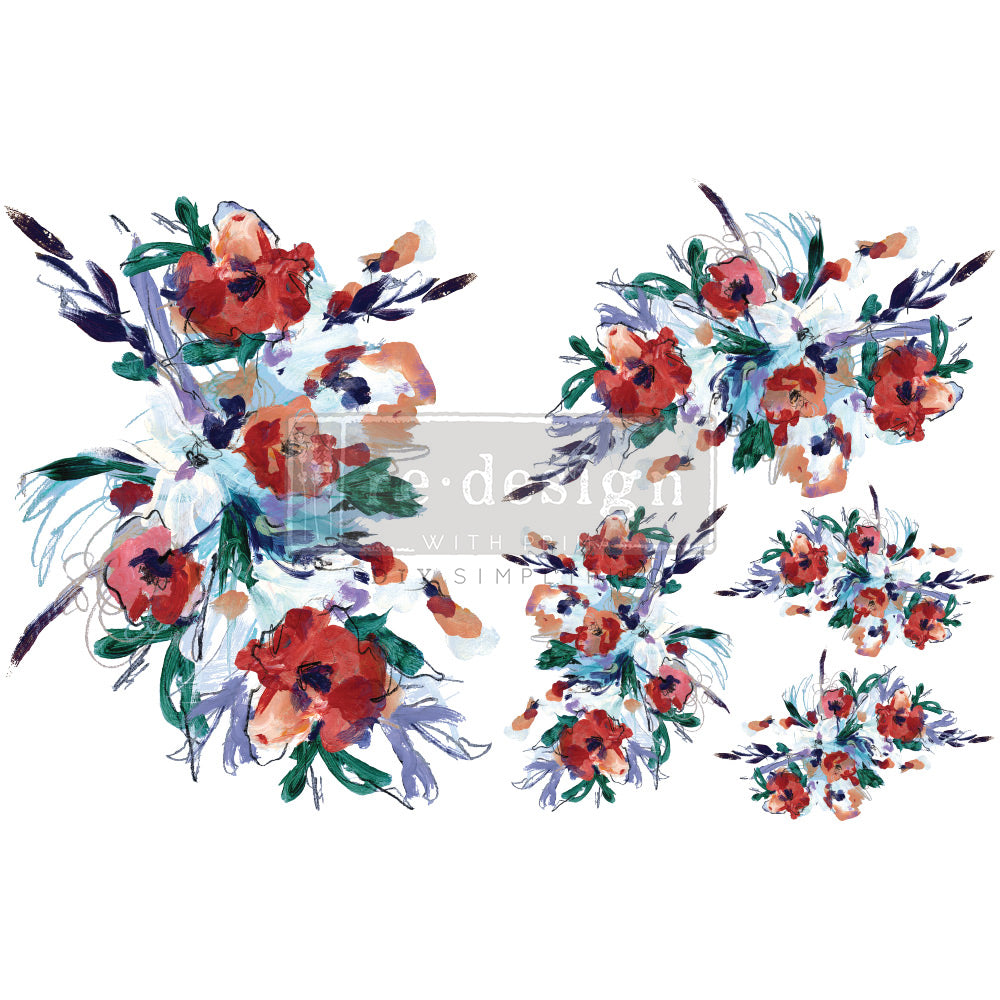 Radiant Blooms - H2O Transfers