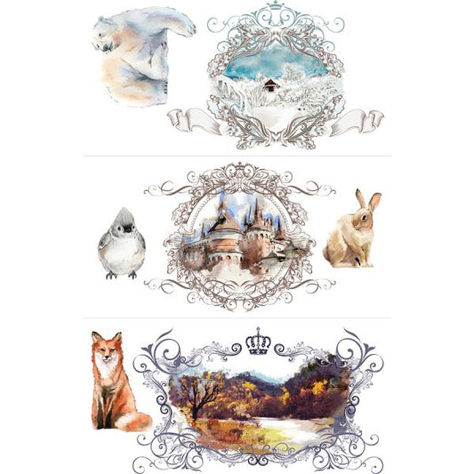 Seasons – Large Cut Into 3 Sheets - Hokus Pokus