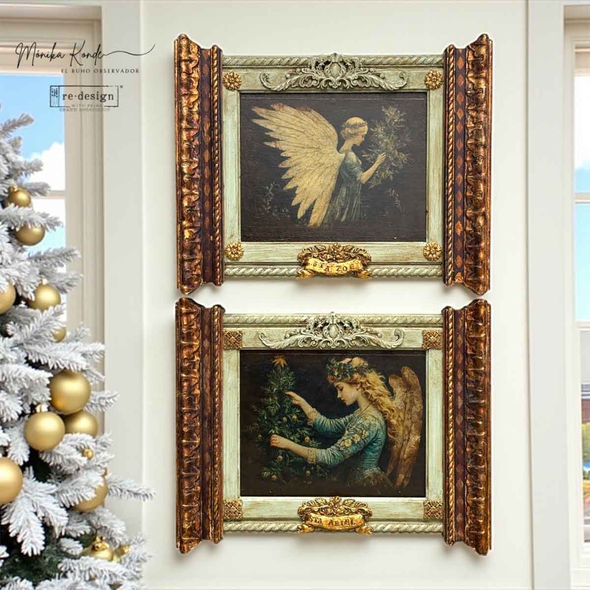 A4 Decoupage – Merry and Majestic– 1 sheet, 8.27″x11.69″