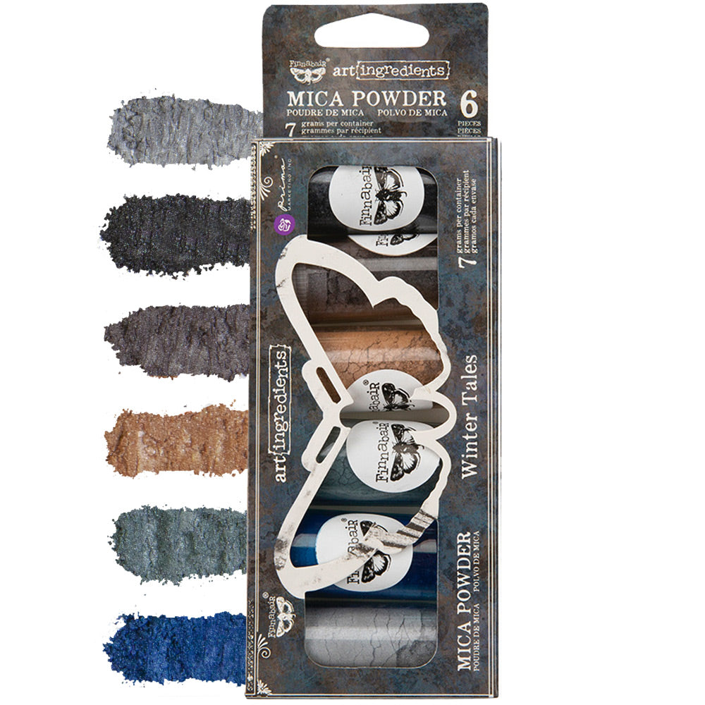 Ingrediants Mica Powders Finnabair (Winter Tales)
