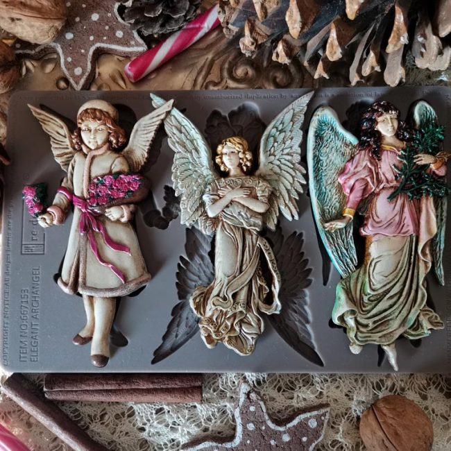 Elegant Archangel - Decor Mould - Redesign with Prima - LIMITED EDITION