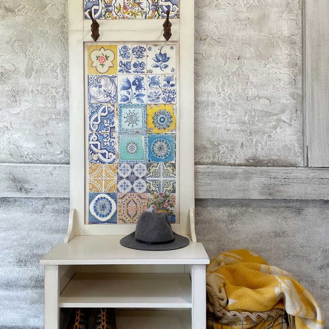 Ceramic Tiles II - Furniture Decal transfer by redesign with Prima!